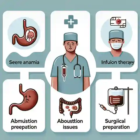 Infusion Therapy for Anemia - An informative image illustrating the reasons why doctors might recommend infusion therapy for anemia